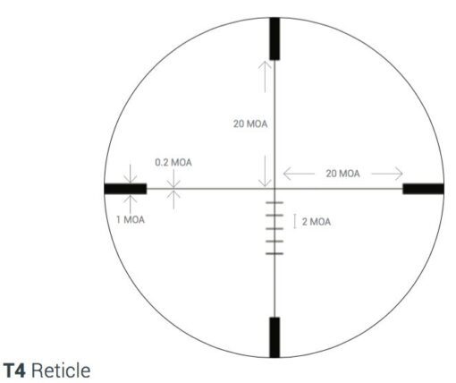 Rudolph H2 4-16x42mm T4 reticle - Image 3