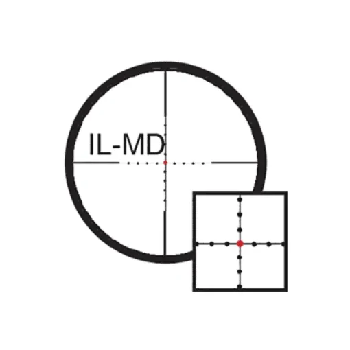 Vixen Riflescope 6-24×58 30mm Illum MIL DOT - Image 3