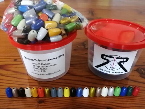 Silver Rapids PH 9mm 125gr SilverRapids BPJ RN Polymer Multi Color 250