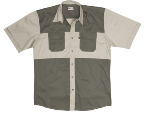 Affie Plaas Delta 2-tone bush shirt - Image 6