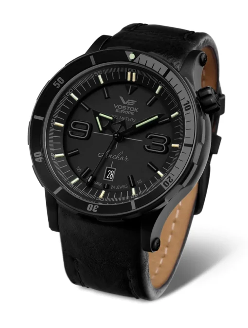 Vostok  NH35A-510C553 - Black Leather