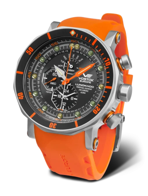Vostok  YM86-620A506 - Orange Rubber