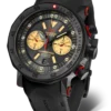 Vostok  6S21-620C629 - Black Rubber