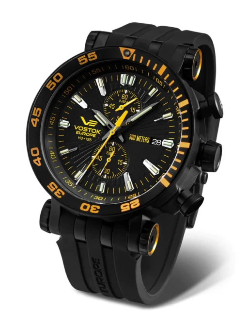 Vostok  VK61-575C589  - Black rubber