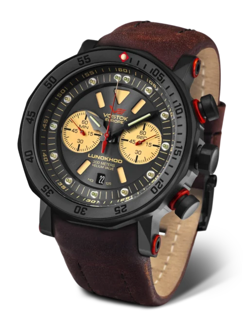 Vostok  6S21-620C629 - Brown Leather