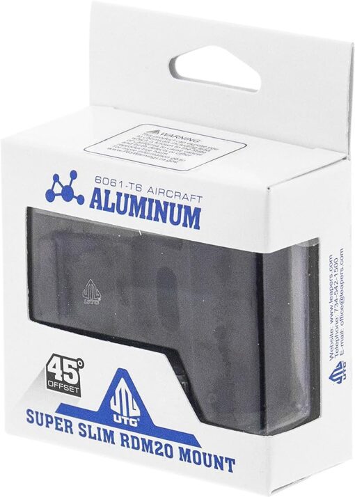 URG Super Slim RDM20 45 Degree Angle Mount, Black RDM-2045 - Image 6