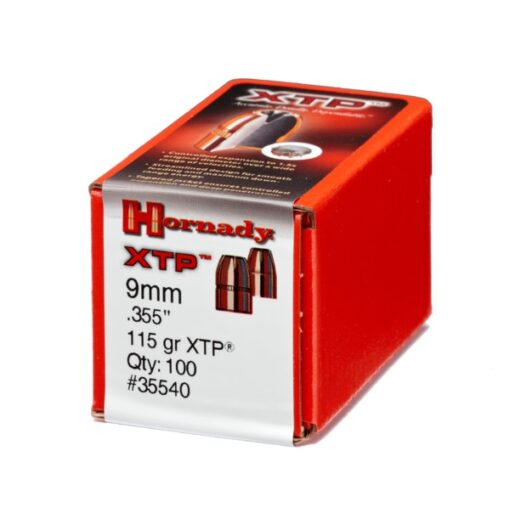 35540	P 9MM 115 GR HORNADY XTP HP (100) - Image 3