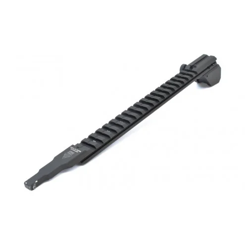 UTG PRO AK47 19-Slot Low Pro Picatinny Rail, QD, Rear Sight - Image 3