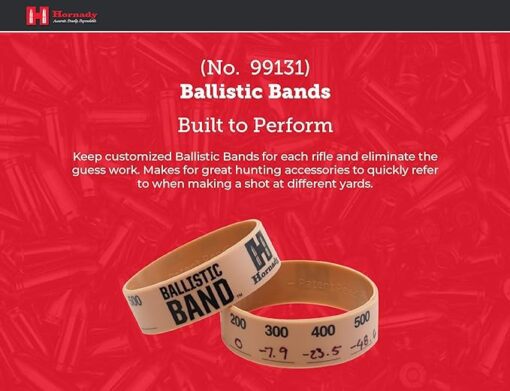 HORNADY BALLISTIC BAND (2 PACK) - Image 5