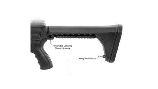 AR15 OPS READY S5 FIXED STOCK BLACK - Image 13