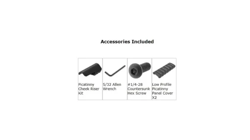 AR15 OPS READY S5 FIXED STOCK BLACK - Image 14