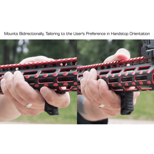 M-LOK ULTRA SLIM HANDSTOP MATTE BLACK - Image 6