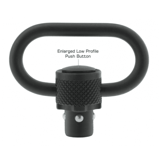 HEAVY DUTY PUSH BUTTON QD SLING SWIVEL 1.40'' LOOP - Image 3