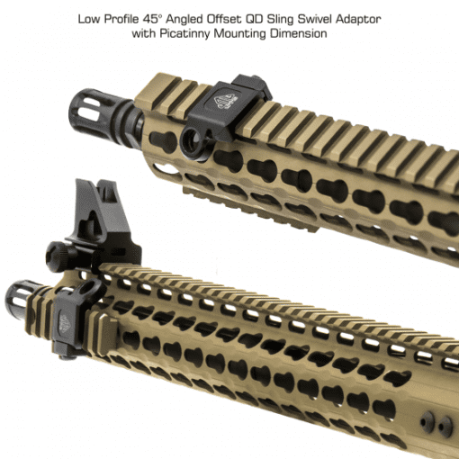 LOW-PRO PICATINNY MOUNT ANGLED QD SLING ADPT - Image 4
