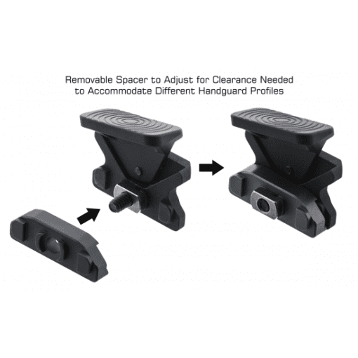 ANGLED INDEX MOUNT M-LOK MATTE BLACK - Image 8
