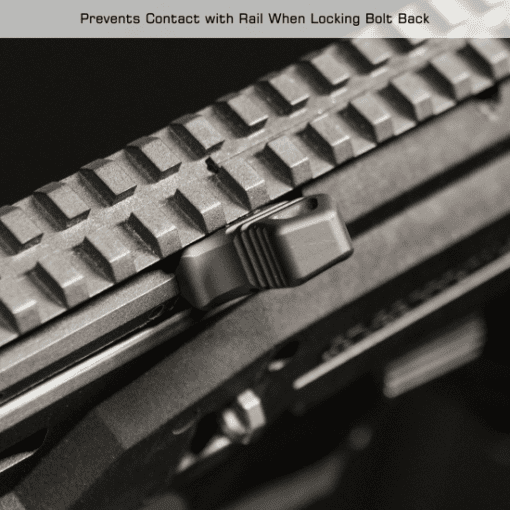 CZ SCORPION EVO 3 CHARGING HANDLE, BLACK - Image 4
