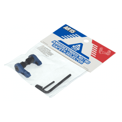 AR15 AMBIDEXTROUS 45/90 SAFETY SELECTOR, BLUE - Image 5