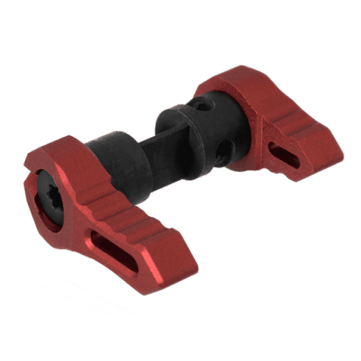 AR15 AMBIDEXTROUS 45/90 SAFETY SELECTOR, RED