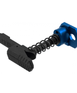 AR15 AMBIDEXTROUS EXTENDED MAGAZINE RELEASE , BLUE