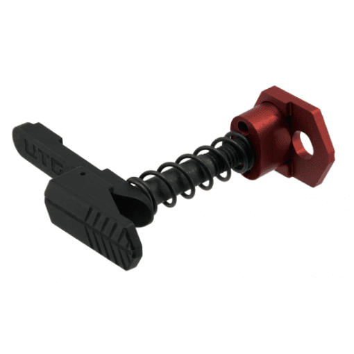 AR15 AMBIDEXTROUS EXTENDED MAGAZINE RELEASE , RED