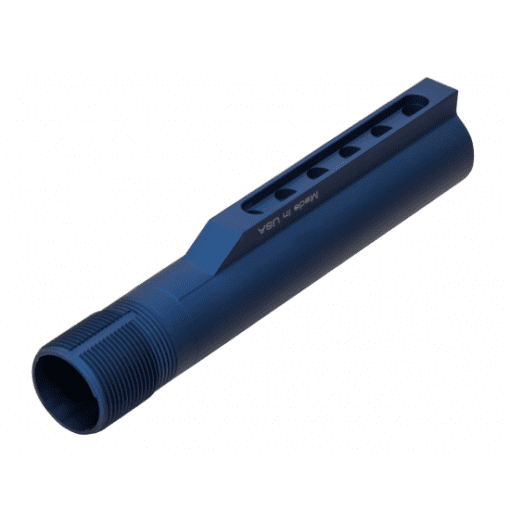 AR15 6-POSITION RECIEVER EXTENSION TUBE MIL-SPEC MATT BLUE - Image 2
