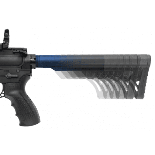 AR15 6-POSITION RECIEVER EXTENSION TUBE MIL-SPEC MATT BLUE - Image 5