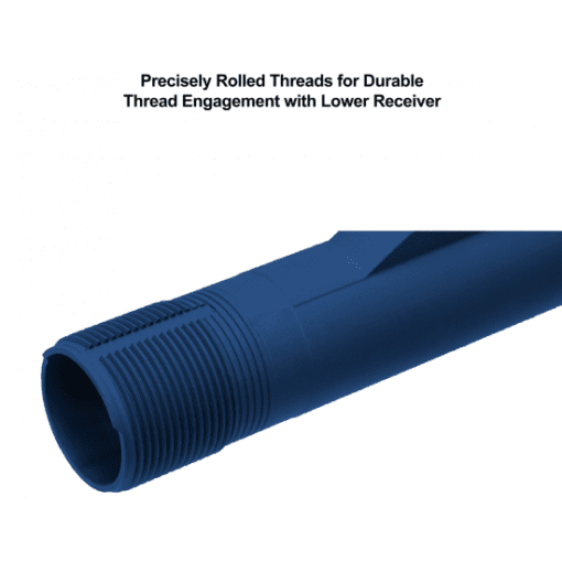 AR15 6-POSITION RECIEVER EXTENSION TUBE MIL-SPEC MATT BLUE - Image 7