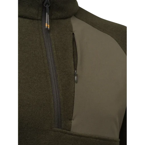 BERETTA ABISKO HALF ZIP FLEECE GREEN MOSS - Image 4