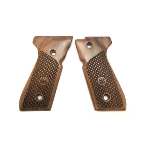 BERETTA 92 SERIES OVAL PRO WALNUT WOOD GRIPS