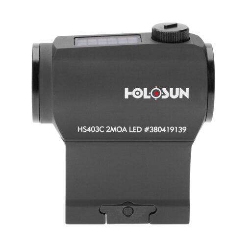 Holosun  HS403C - 20mm Tube Rifle Optic Red Dot w/Solar - Image 4