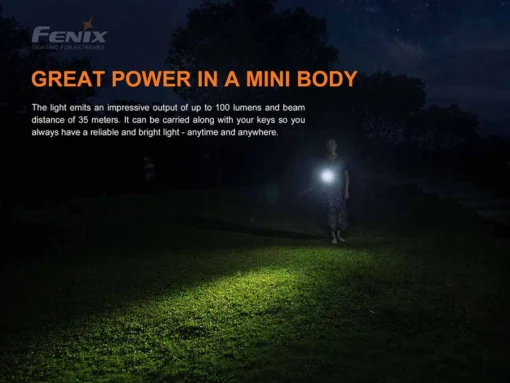 Fenix flashlight E01 V2.0 - Image 3