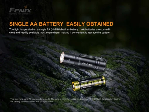 Fenix E12 V2.0 Led Flashlight - Image 5