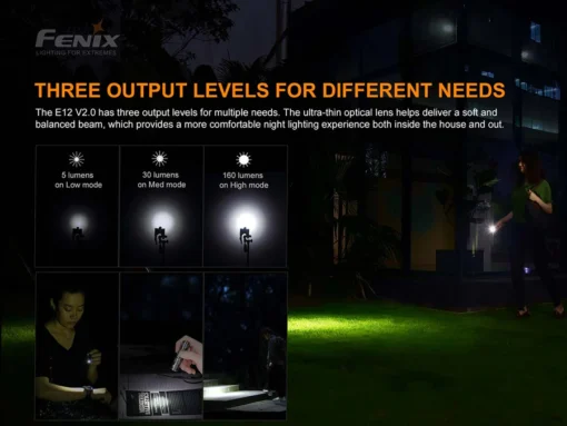 Fenix E12 V2.0 Led Flashlight - Image 12