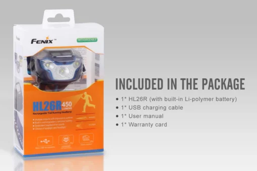 Fenix HL26R USB Rechargeable Headlamp - Image 6