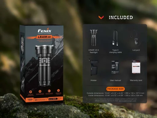 Fenix LR40R V2.0 LED Flashlight - Image 12