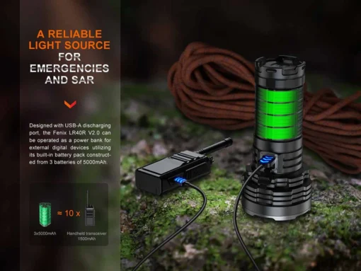Fenix LR40R V2.0 LED Flashlight - Image 15