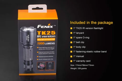 Fenix TK25 IR LED Flashlight - Image 7