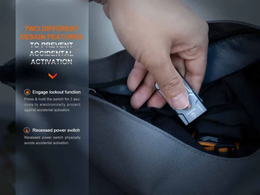 Fenix E03R V2.0 led flashlight grey - Image 9