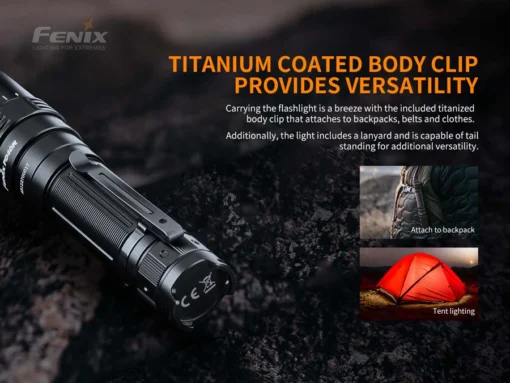 Fenix flashlight pd40r v2.0 3000 lumens – rechargeable - Image 6