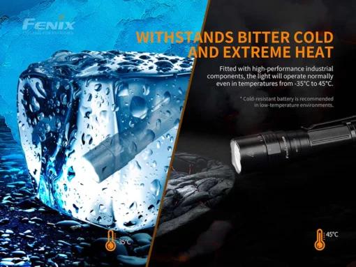 Fenix flashlight pd40r v2.0 3000 lumens – rechargeable - Image 7