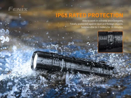 Fenix flashlight pd40r v2.0 3000 lumens – rechargeable - Image 13