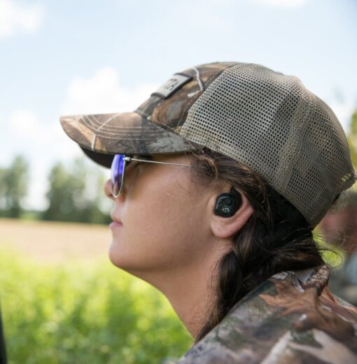 SILENCER ELECTRONIC EAR BUDS PAIR BLACK 25DB - Image 4