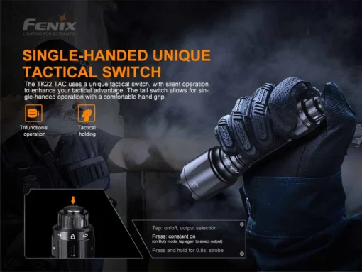 Fenix flashlight TK22 tac tactical 2800 lumens - Image 15
