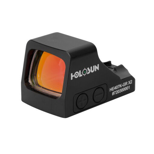 Holosun   HE407K-GR Sub Compact 6moa Pistol Green Reticle