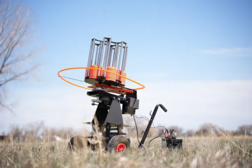 Do All FLYWAY 180X CLAYPIGEON AUTO THROWER (180 CLAYS) INCLUDES WOBBLER + TROLLY - Image 5