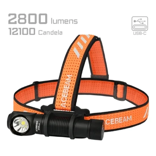 Acebeam H15 2.0 Outdoor rechargeable Headlamp-2800/220m