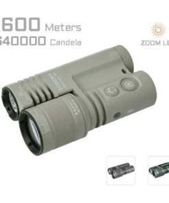 Acebeam Terminator M1 Duel Head LED Flashlight (Limited Edition)- Zoomable LED&LEP Flashlight
