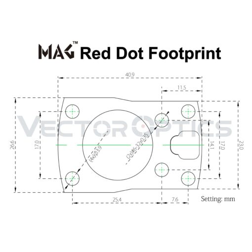 Frenzy-S 1x17x24 MIC Pistol Red Dot Sight - Image 5