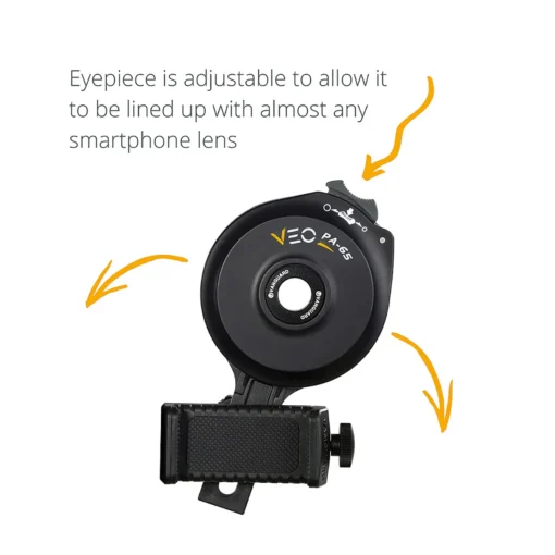 Vanguard VEO PA-65 Universal Digiscope Adaptor For Use With Spotting Scopes and Binoculars - Image 4