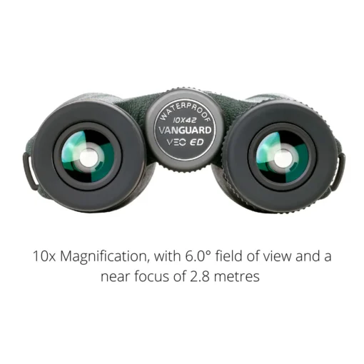 Vanguard VEO ED 10x42 Carbon Binoculars Waterproof and Nitrogen Perched - Image 5